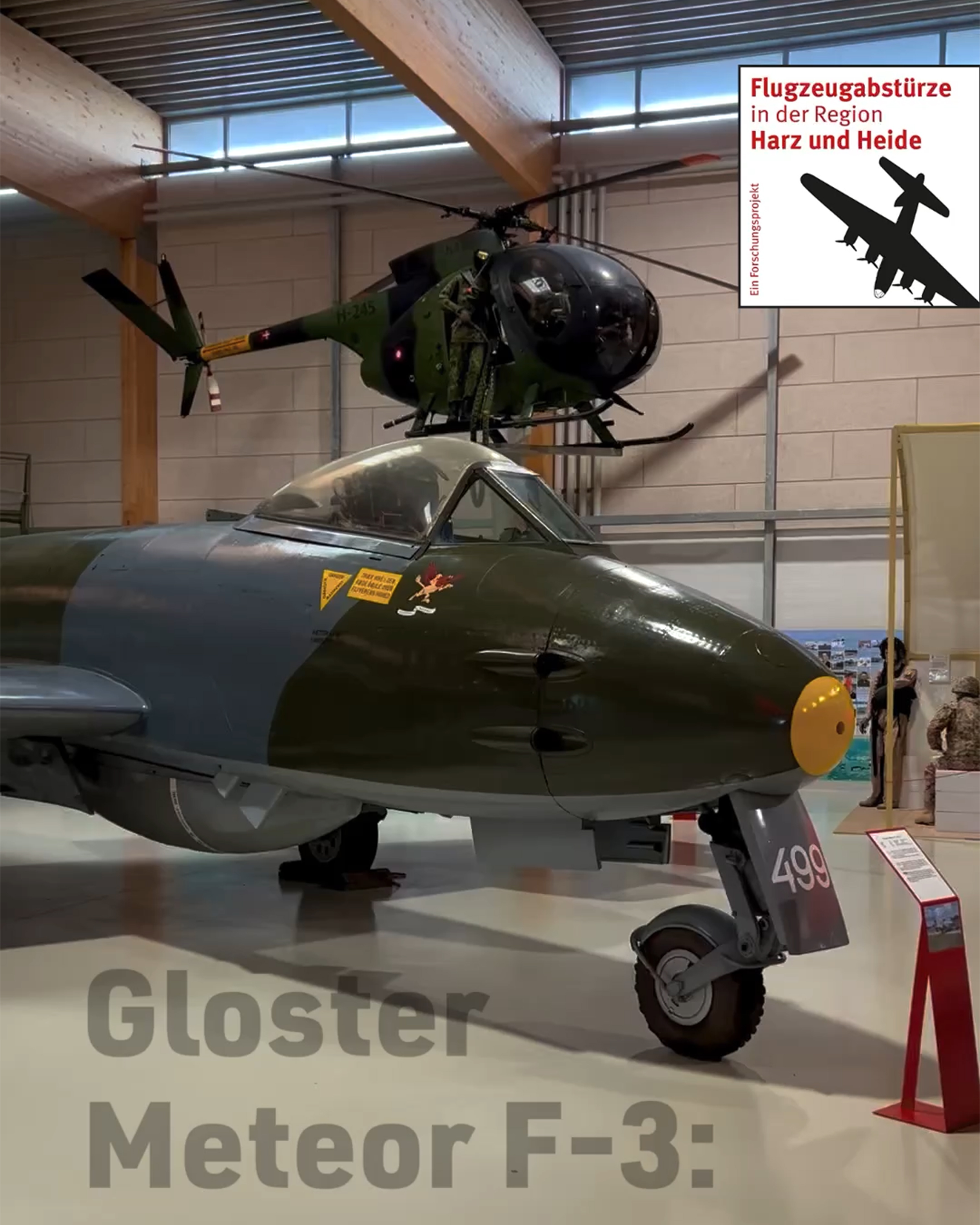 Meteor Gloster in Stauning / DK.